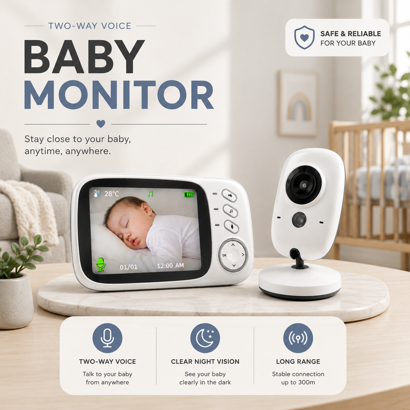 Digital Baby Care Device By Loetty