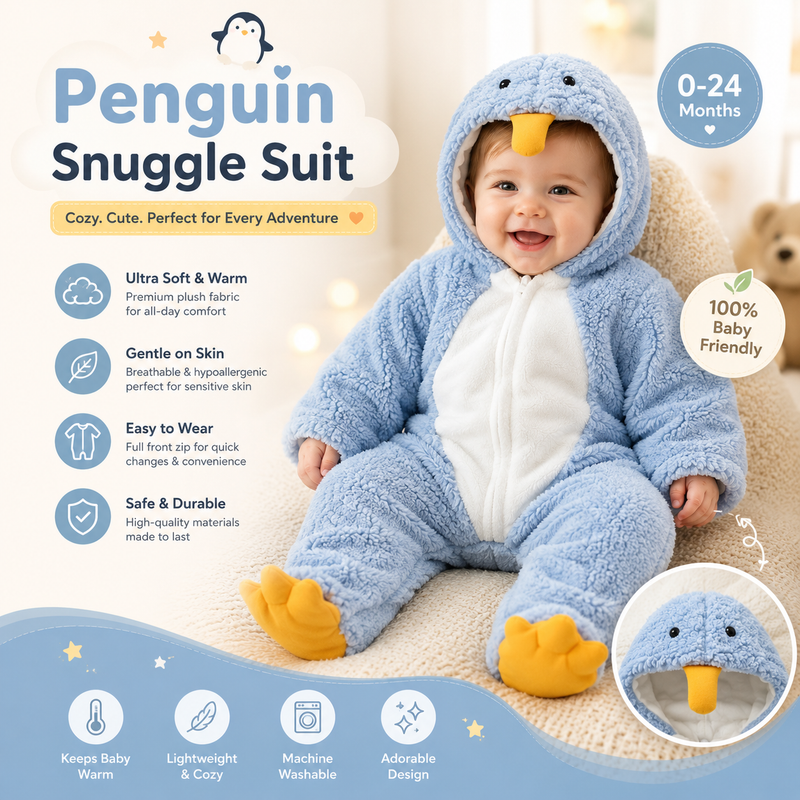 Penguin Snuggle Suit By Loetty